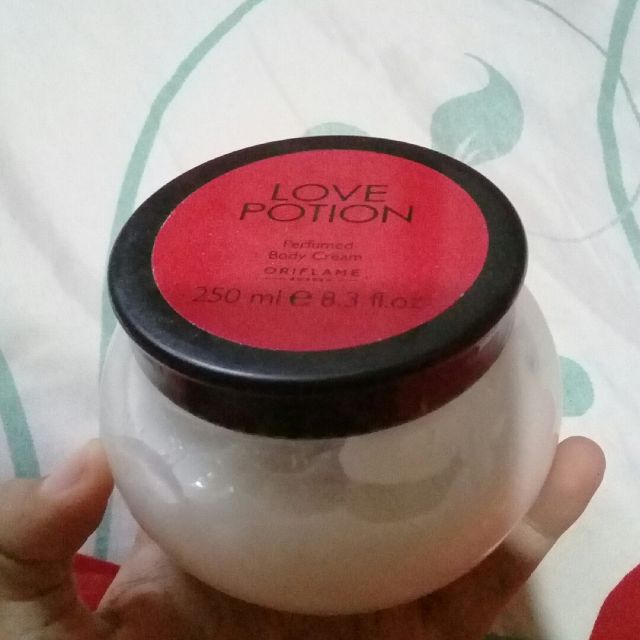 love potion body cream oriflame review