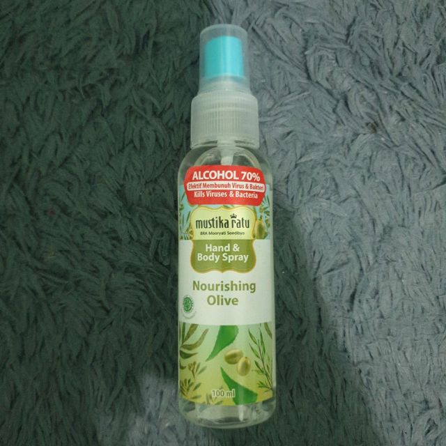 Mustika Ratu Hand And Body Sanitizer Spray Nourishing Oil Review Female