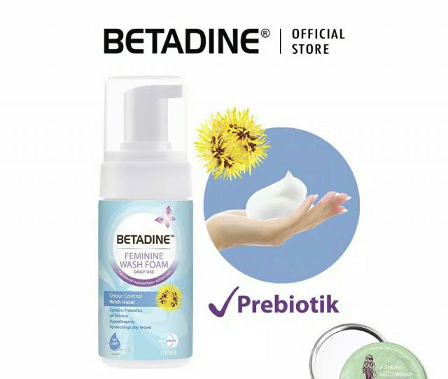 Betadine Betadine Feminine Wash Foam Odour Control Review Female Daily