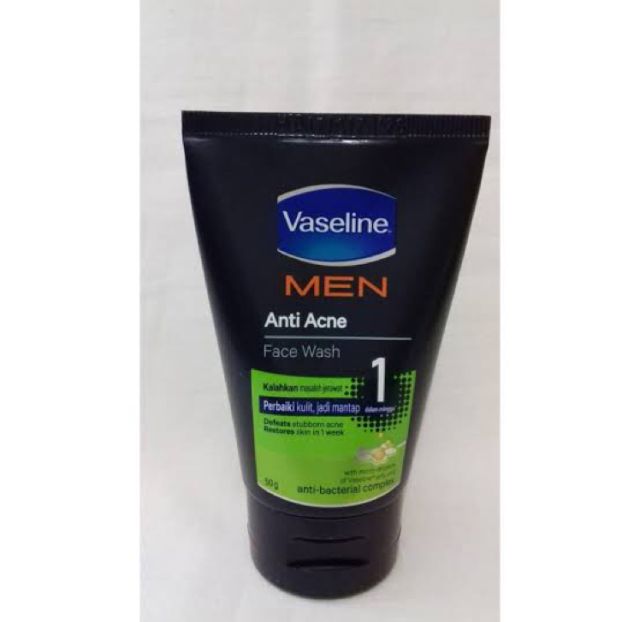vaseline acne face wash