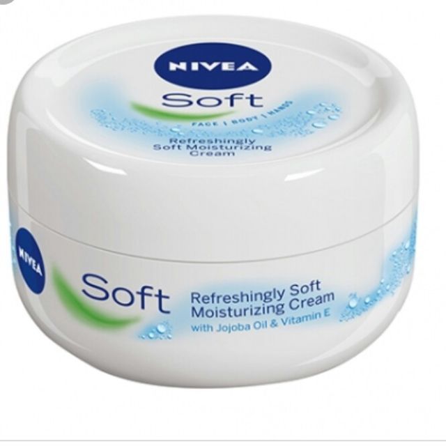 nivea soft moisturizing cream pink