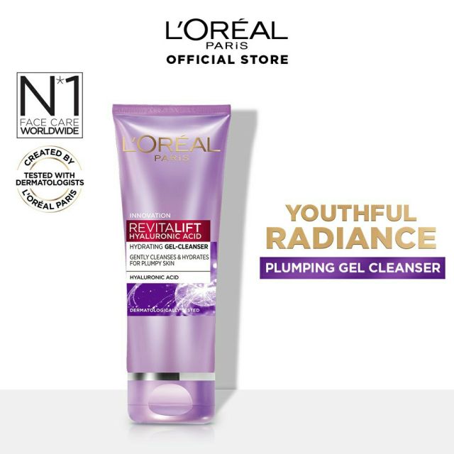 L'Oreal Paris Revitalift Hyaluronic Acid Hydrating Gel Cleanser