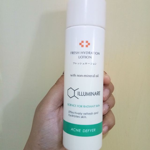 illuminare acne moisturizer