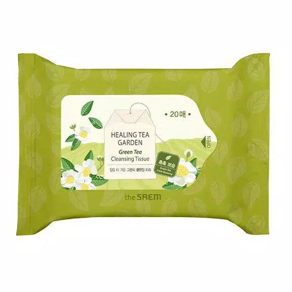 the SAEM Healing Tea Garden Green Tea Cleansing Tissue Review Female