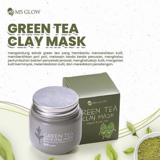 MS Glow Green Tea Clay Mask Review Female Daily