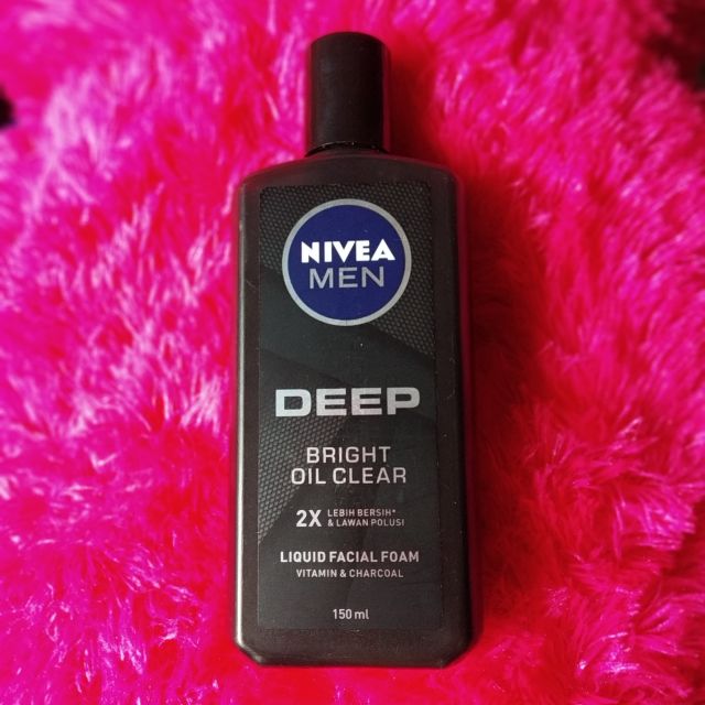 nivea men deep liquid facial foam