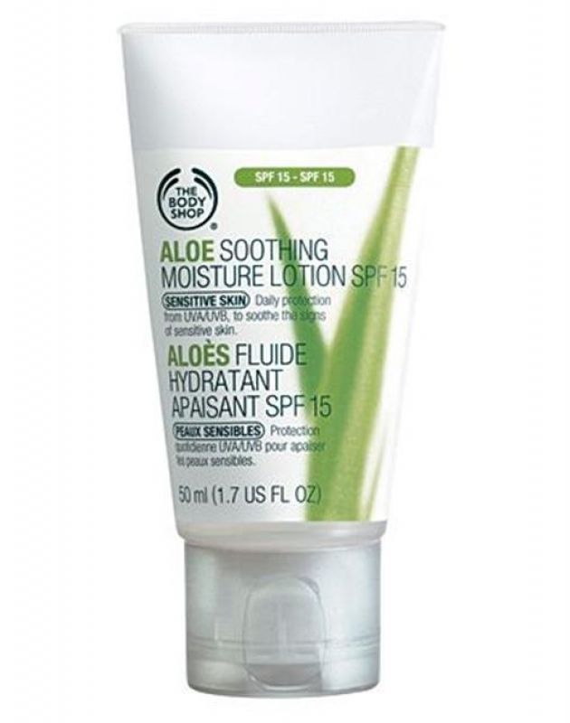 The Body Shop Aloe Soothing Moisture Lotion Spf 15 Review Female Daily