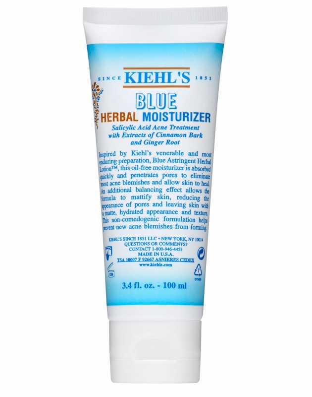 kiehl's blue herbal moisturizer