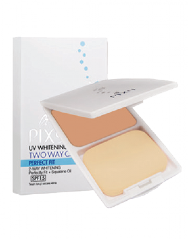 PIXY UV Whitening Two Way Cake Perfect Fit Natural Beige