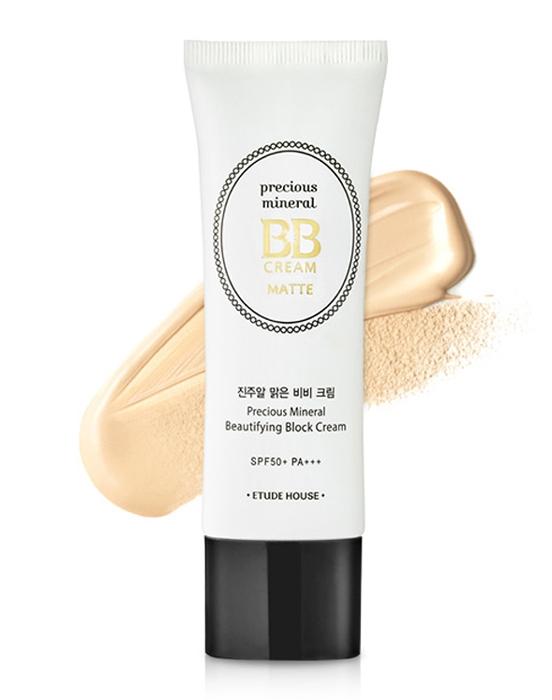 Etude House Precious Mineral Beautifying Block Cream Matte Sand Review Female Daily