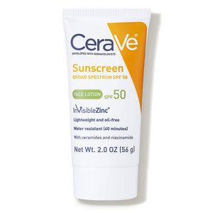 CeraVe Sunscreen Broad Spectrum Face Lotion SPF 50 - Review Female Daily