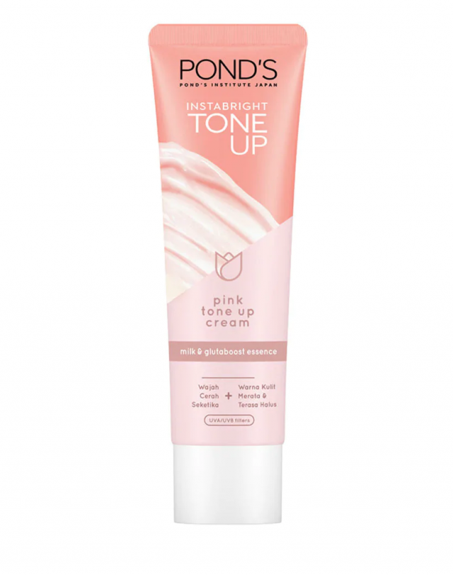 Pond's Instabright Pink Tone Up Cream - Review Female Daily