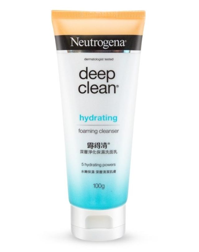 neutrogena deep clean foaming cleanser