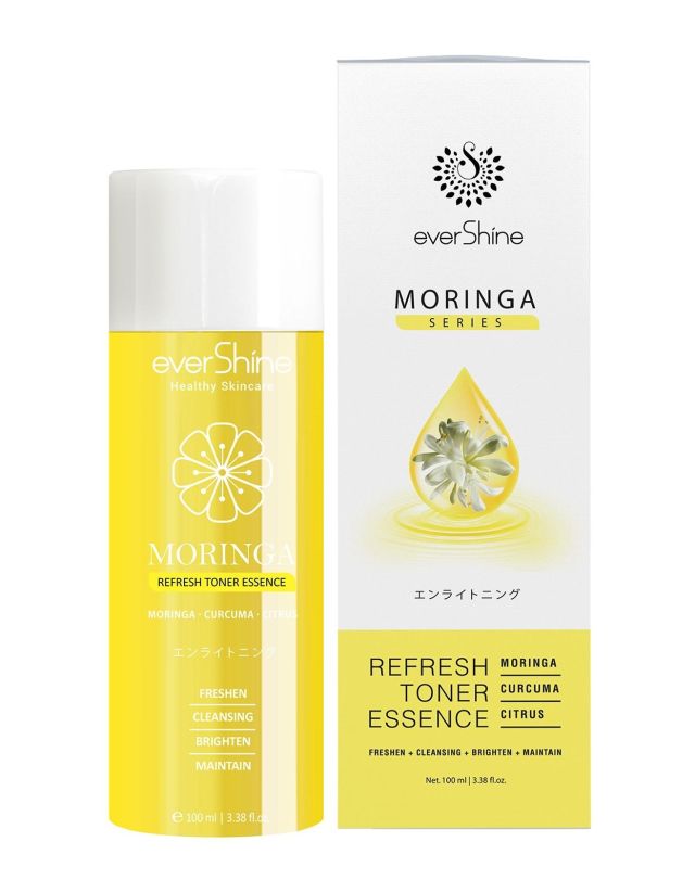 evershine moringa refresh toner essence
