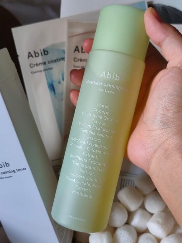 abib heartleaf toner
