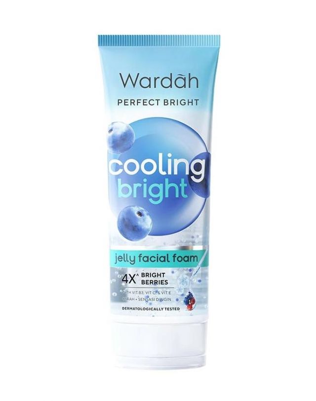 Wardah Perfect Bright Cooling Bright Jelly Facial Foam Beauty Review