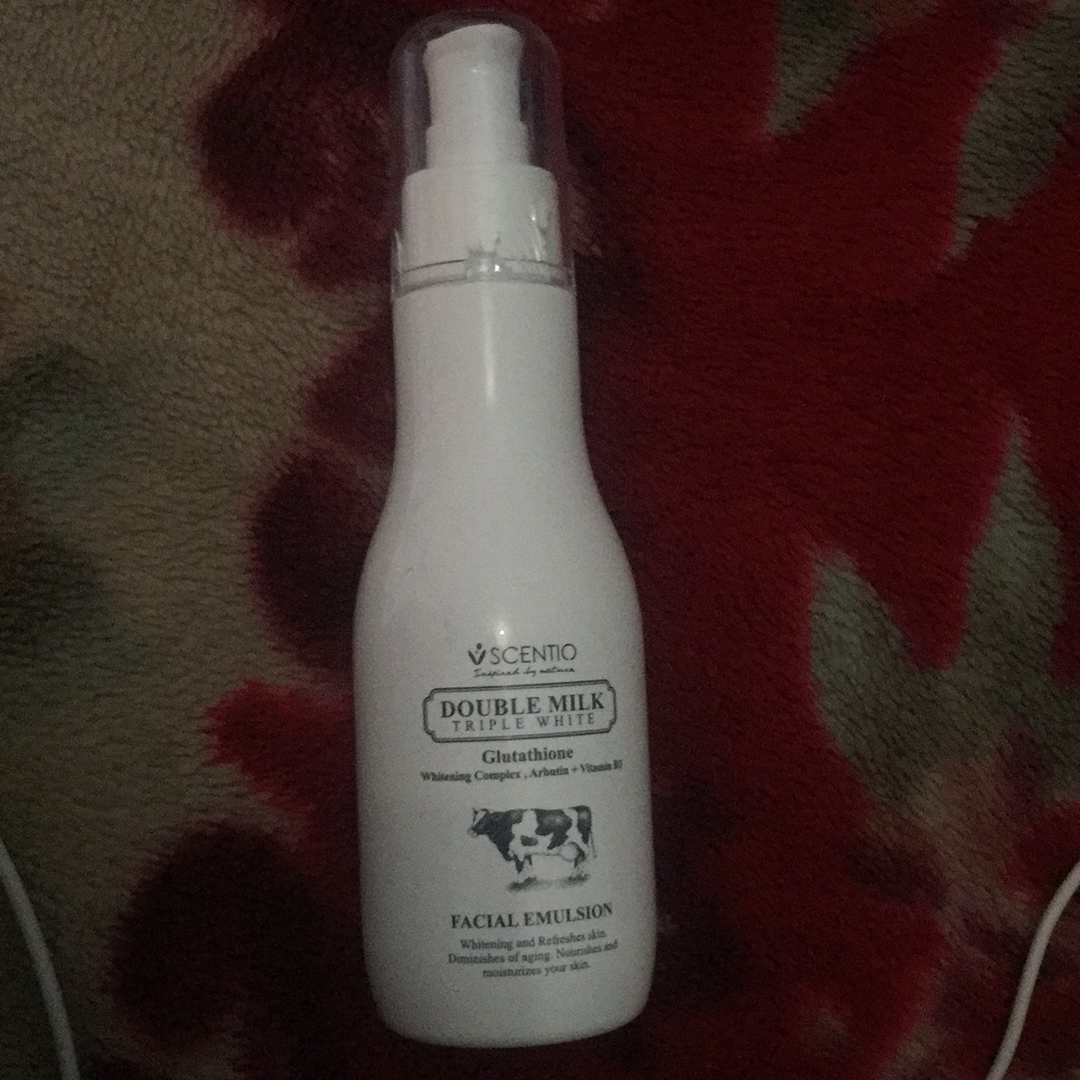 Scentio Double Milk Triple White Facial Emulsion