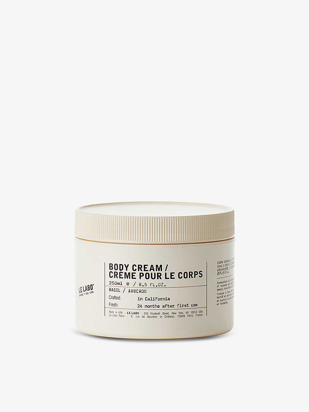 Le Labo Body Cream - Beauty Review