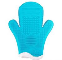 Sigma 2X SIGMA SPA® BRUSH CLEANING GLOVE Aqua
