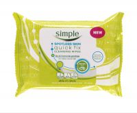 Simple Spotless Skin Quick Fix Cleansing Wipes 