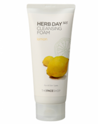 The Face Shop Herb Day 365 Cleansing Foam Lemon