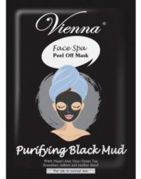 Vienna Face Spa Peel Off Mask Purifying Black Mud