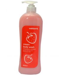 Watsons Cream Body Wash Strawbery