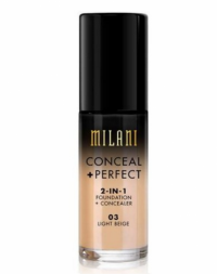Milani Conceal  Perfect 2-In-1 Foundation and Concealer 03 Light Beige