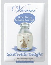 Vienna Skin Food Whitening Face Mask Goat's Milk Delight