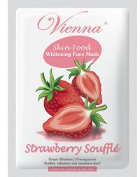 Vienna Skin Food Whitening Face Mask Strawberry Souffle