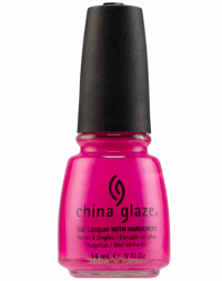 China Glaze Nail Lacquer with Harderner Purple Panic