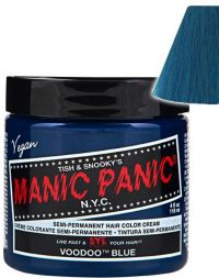 Manic Panic Semi-Permanent Hair Color Cream Voodoo Blue