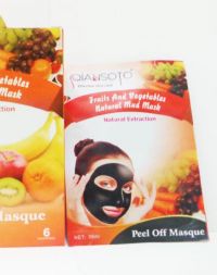 QIANSOTO Fruits and Vegetables Natural Mud Mask Peel Off Masque: Natural Extraction