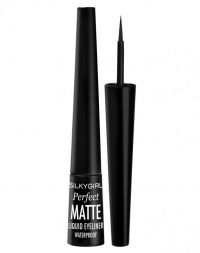 SilkyGirl Perfect Matte Liquid Eyeliner Black