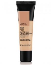 The Body Shop Matte Clay Skin Clarifying Foundation Japanese Maple 034