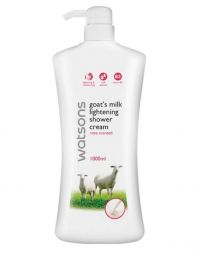 Watsons Goats Milk Lightening Shower Cream Rose Scented