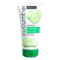 Beauty Formulas Cool Moist Invigorating Cucumber Facial Scrub 