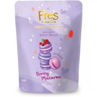 Fres and Natural Indulgent Body Wash Berry Macaron