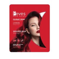 Feves Hair Color Colorant Cream 6.55 Wine Red