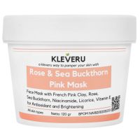 Kleveru Organics Rose and Sea Buckthorn Pink Mask 