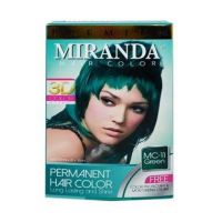 Miranda Miranda Hair Color Green
