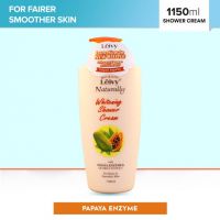 Leivy Naturally Whitening Shower Cream Papaya Enzyme &amp; Licorice Extract