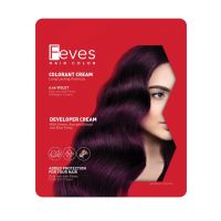 Feves Hair Color Colorant Cream 6.66 Violet