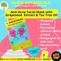 Glow Botanicals  Natural Organic Wash Off Mask Anti Acne