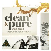 Clean & Pure Coconut Lip Balm 