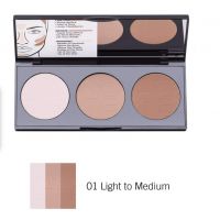 Note Cosmetics Note Perfecting Contouring Powder Palette 01 Light to Medium