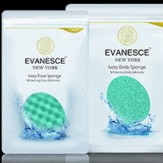Evanesce New York Evanesce New York Ivory Face & Body Sponge Set 
