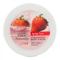 Leivy Body Scrub Spa Strawberry Aging Care