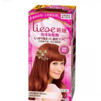 Liese Prettia kao japan foamy creamy bubble hair dye color dying kit Cassis berry