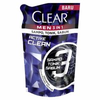 CLEAR Men 3-In-1 Shampoo Active Clean 